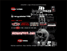 Tablet Screenshot of alchemypoker.com
